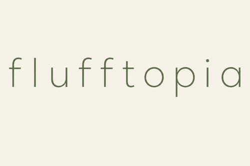 Flufftopia Wordmark - Large